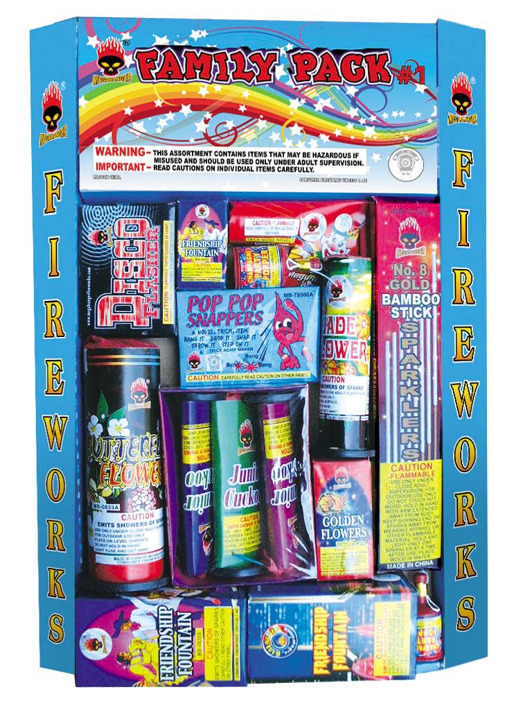Novelty fireworks